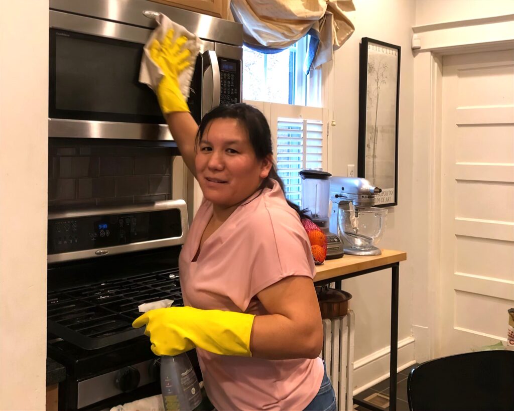 Rosita, founder, cleaning